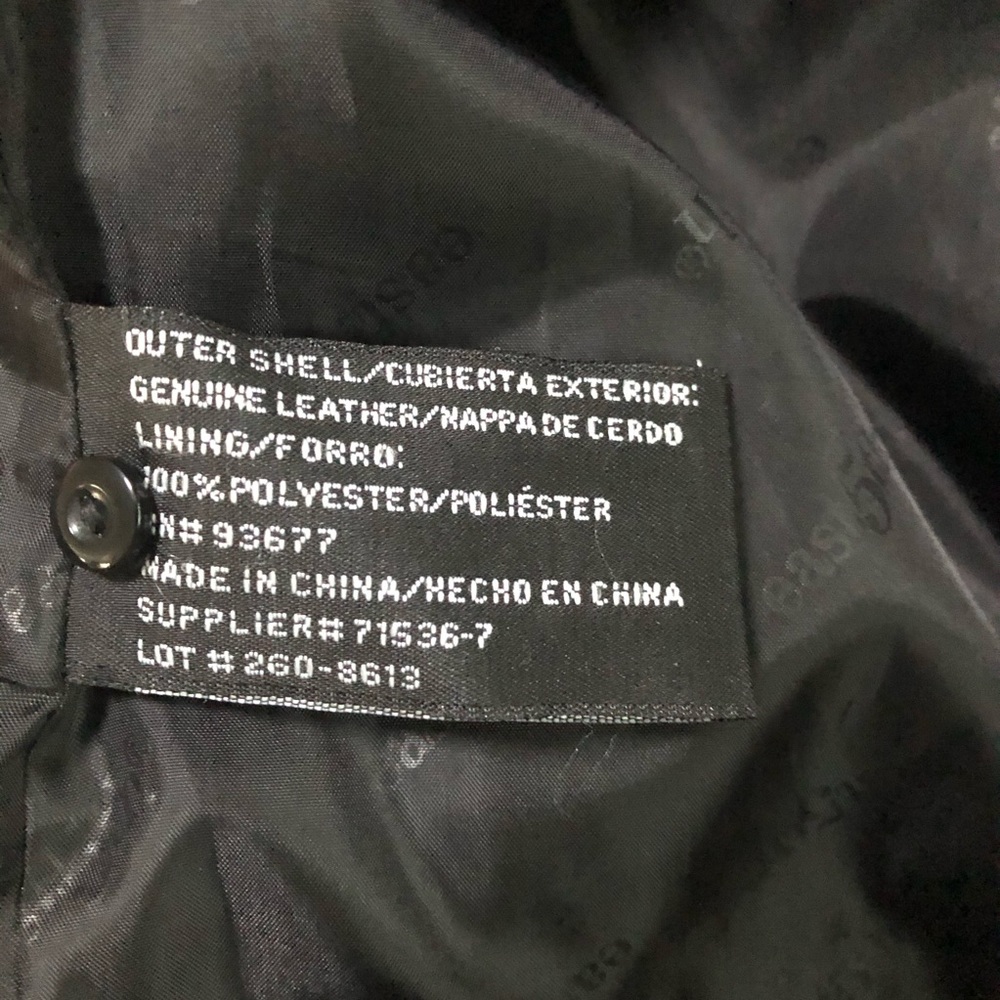 East 5th Women’s Black Leather Jacket size XL - Picture 8 of 8
